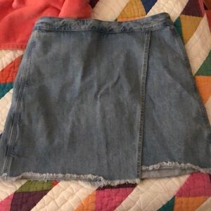 loft denim skirt